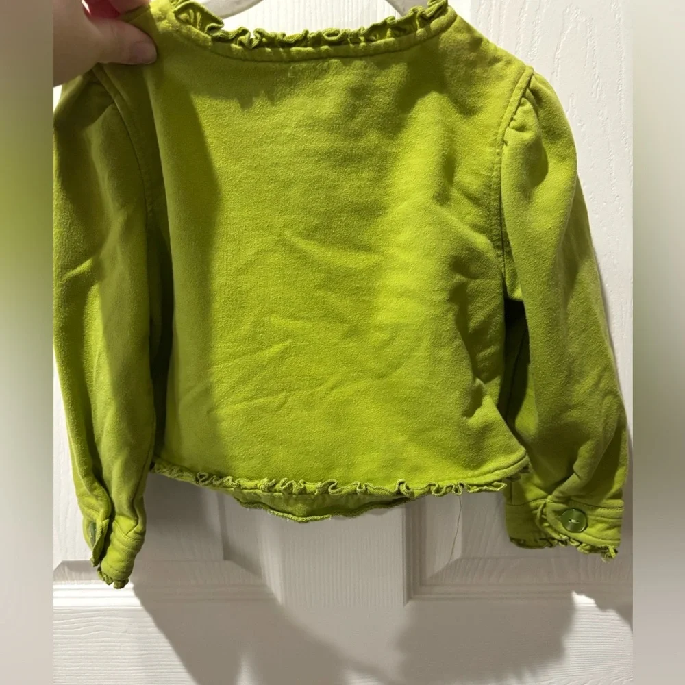 Vintage Classic Pooh Green Cardigan